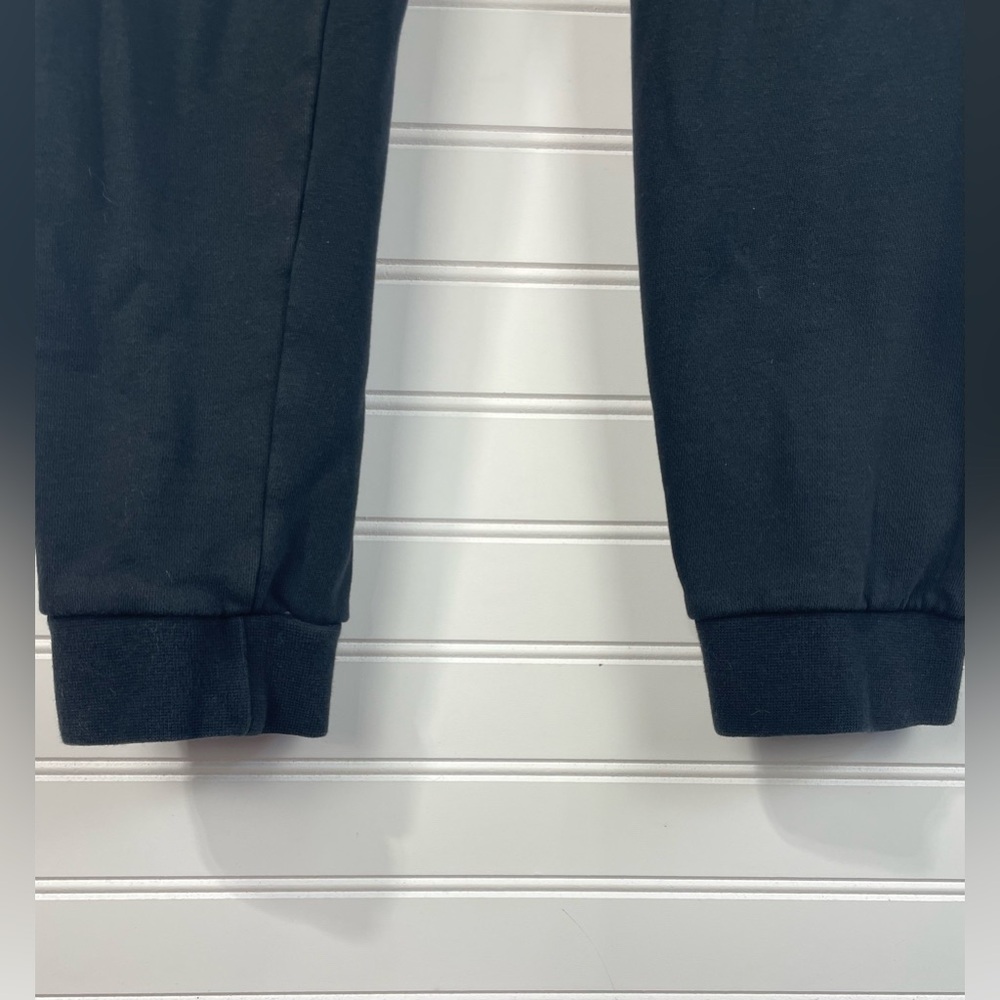 Nike Black Fleece Big Kids’ Joggers Green Logo Size Medium GUC - Picture 5 of 12